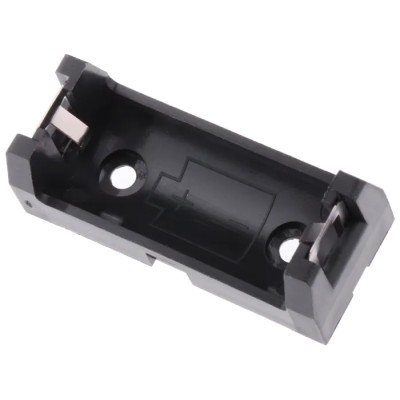 Keystone 2 to 3 A Battery Holder PCB Mount Polybutylene Terephthalate Body Leaf Spring Termination 1029
