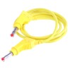 Staubli Connector Test Lead 32A, 600V, Yellow, 1 m Lead Length 66.9407-100-24