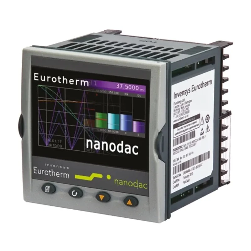 Eurotherm NANODAC/VL 3-Channel Graphical Chart Recorder with Current, Millivolt, Resistance, Temperature NANODAC/VL/X/X/LRR