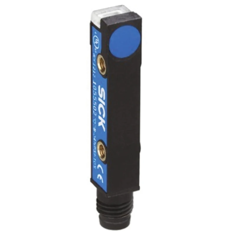 SICK Block Inductive Proximity Sensor M3 Thread Size, 30 V DC, PNP Output, 2 mm Detection IQ08-02BPSKT0S
