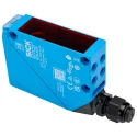 SICK Background Suppression Photoelectric Sensor, Block Style, 100 mm to 2.5 m Detection Range, Relay Output, IP67 WT34-R220