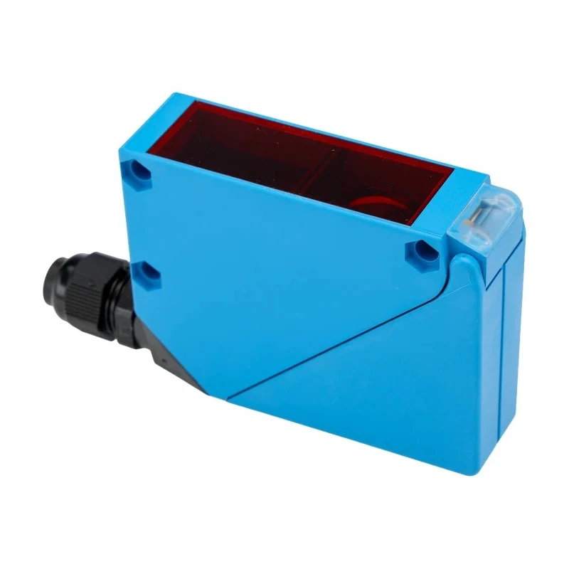 SICK Background Suppression Photoelectric Sensor, Block Style, 100 mm to 2.5 m Detection Range, Relay Output, IP67 WT34-R220