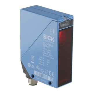 SICK Background Suppression Photoelectric Sensor, Block Sensor, 100 mm to 2.5 m Detection Range, NPN/PNP Output, 30 V IP69K