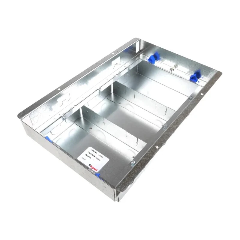 Legrand Grey 3 Compartment Floor Box, 230 mm x 340 mm, Arena-Walsall Series CAV385