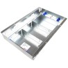 Legrand Grey 3 Compartment Floor Box, 230 mm x 340 mm, Arena-Walsall Series CAV385