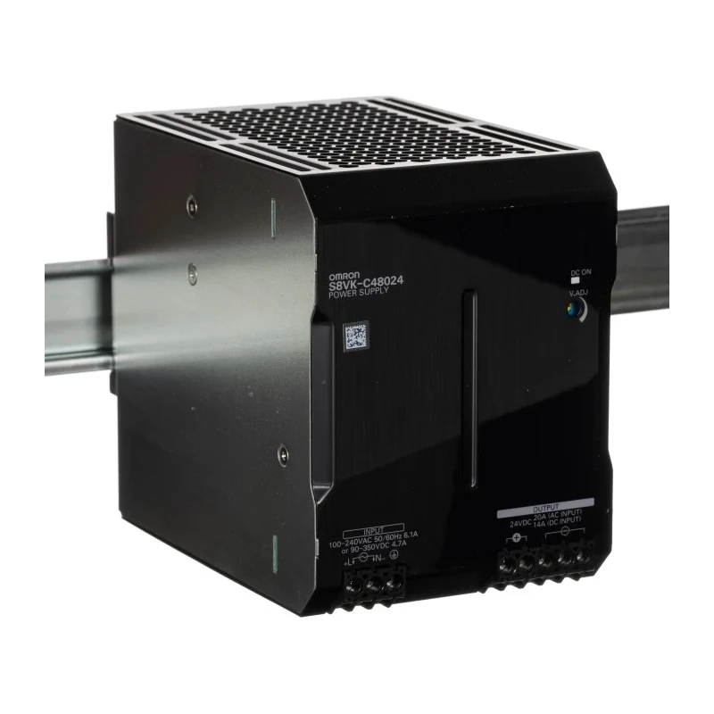 Omron Switched Mode DIN Rail Power Supply 28V DC Output 20A 480W AC/DC Input S8VK-C