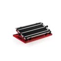 ideal-tek Professional ESD Safe PCB Holder 100 mm Height, 350 mm Width, Maximum Board Size 510 x 220 mm 36.PCSA-2