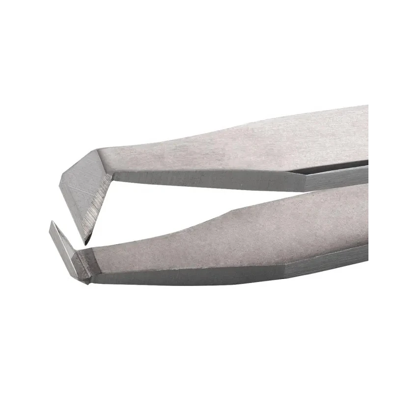 ideal-tek 120mm Carbon Steel ESD Safe Tweezer Model 02.15AGW.C.1