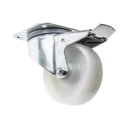 Tente Braked Swivel Castor, 200 kg Load Capacity, 100 mm Polyamide Wheel 3477UOR100P62