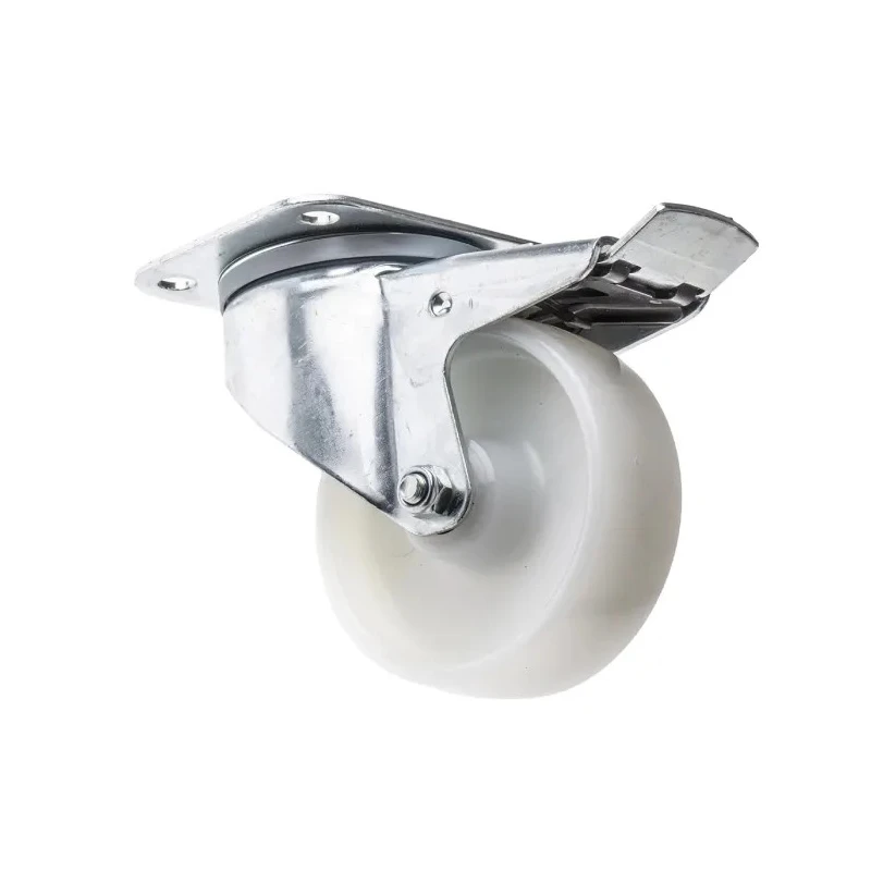 Tente Braked Swivel Castor, 200 kg Load Capacity, 100 mm Polyamide Wheel 3477UOR100P62