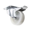 Tente Braked Swivel Castor, 200 kg Load Capacity, 100 mm Polyamide Wheel 3477UOR100P62