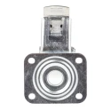 Tente Braked Swivel Castor, 200 kg Load Capacity, 100 mm Polyamide Wheel 3477UOR100P62