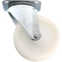 Tente Zinc Plated Pressed Steel Swivel Castor 250 kg Load Capacity 125 mm Polyamide Wheel 3470UOR125P62