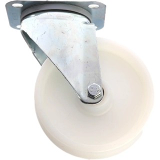 Tente Zinc Plated Pressed Steel Swivel Castor 250 kg Load Capacity 125 mm Polyamide Wheel 3470UOR125P62