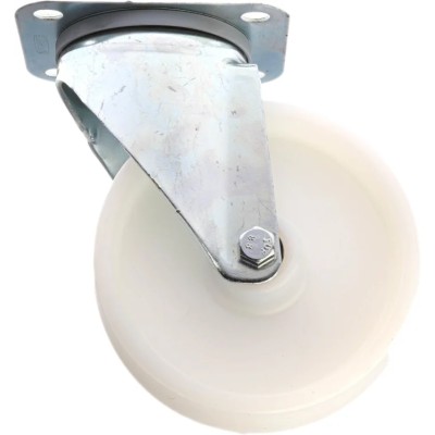 Tente Zinc Plated Pressed Steel Swivel Castor 250 kg Load Capacity 125 mm Polyamide Wheel 3470UOR125P62