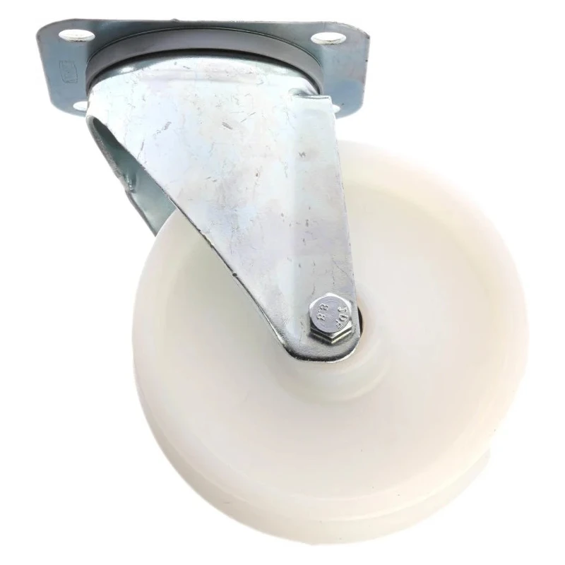 Tente Zinc Plated Pressed Steel Swivel Castor 250 kg Load Capacity 125 mm Polyamide Wheel 3470UOR125P62