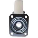 Tente Zinc Plated Pressed Steel Swivel Castor 250 kg Load Capacity 125 mm Polyamide Wheel 3470UOR125P62