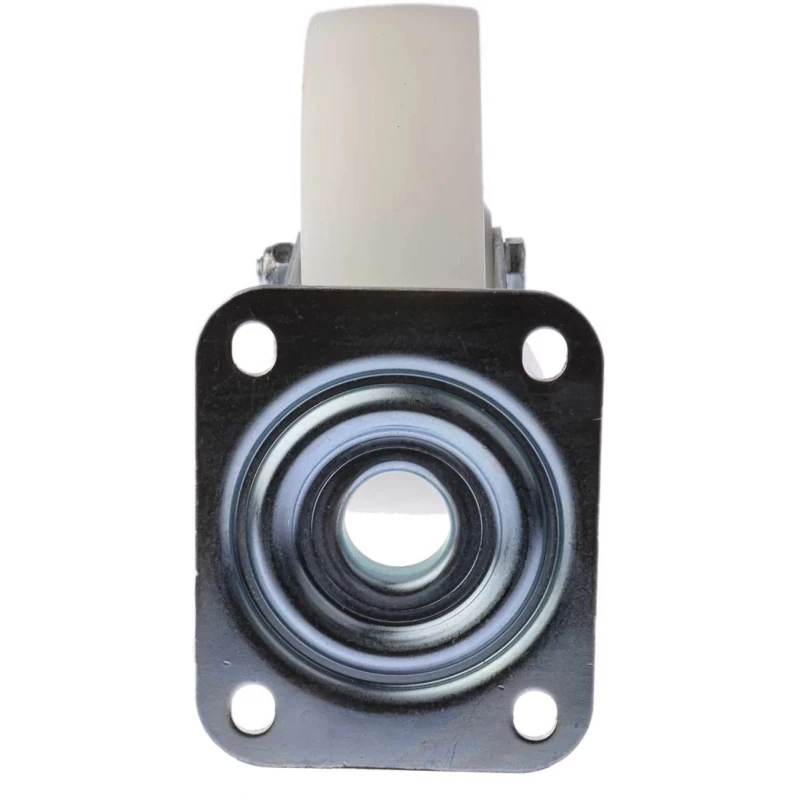 Tente Zinc Plated Pressed Steel Swivel Castor 250 kg Load Capacity 125 mm Polyamide Wheel 3470UOR125P62