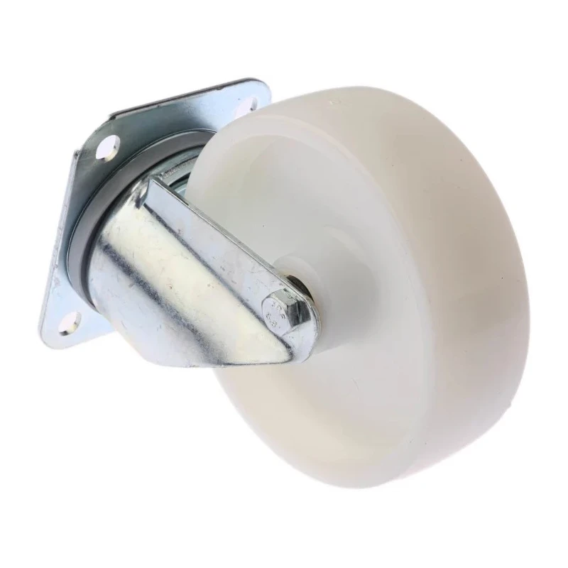 Tente Zinc Plated Pressed Steel Swivel Castor 250 kg Load Capacity 125 mm Polyamide Wheel 3470UOR125P62