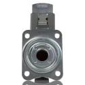 Tente Braked Swivel Castor 300 kg Capacity 125 mm Wheel Diameter Polyurethane Wheel 3477UAR125P62 red