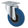 Tente Swivel Castor 70 kg Load Capacity 80 mm Solid Rubber Wheel Stainless Steel Frame 8470PID080P62