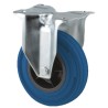 Tente Fixed Castor 80 mm Solid Rubber Wheel 70 kg Load Capacity Stainless Steel Frame 8478PID080P62