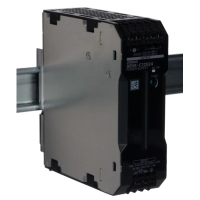 Omron S8VK-C Switched Mode DIN Rail Power Supply 1 Phase AC/DC Input 100-350V 24V DC Output 5A 120W