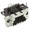 TE Connectivity Female Shielded Data Link (SDL) Connector 4 Way Through Hole Solder Termination 5-1761185-1