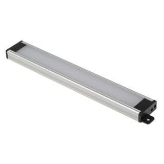 PowerLED LED Cabinet Light 24V dc 3.2W Warm White Aluminium Housing 223.6mm Length CON210W