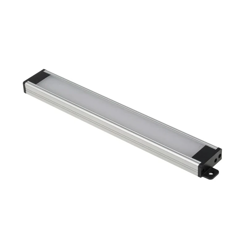 PowerLED LED Cabinet Light 24V dc 3.2W Warm White Aluminium Housing 223.6mm Length CON210W