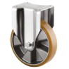 Tente Heavy Duty Fixed Castor 600 kg Load Capacity 160 mm Polyurethane Wheel 3648ITP160P63 FLAT