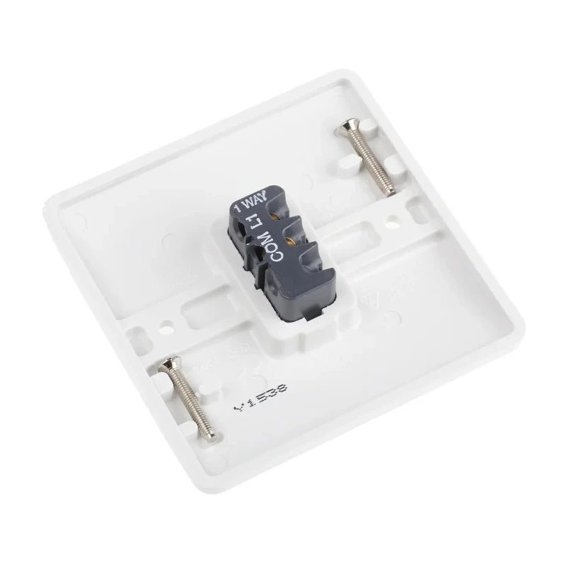 MK Electric White 1 Way 2 Pole 3 Pole Isolator Light Switch Surface Mount 10A 200-250V K4870WHI