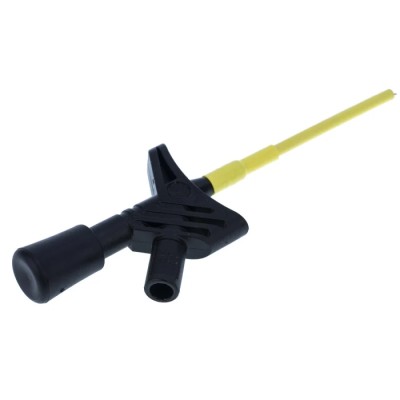 Hirschmann Test & Measurement Black Grabber Clip 3 mm Tip 1000 V AC/DC 3A 2 mm Socket 975106100
