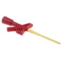 Hirschmann Test & Measurement Red Grabber Clip 3 mm Tip 1000 V AC DC 3A 2 mm Socket 975106101