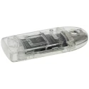 Hama External Micro SD Card Reader USB 2.0 Interface for MicroSD, SD Memory Cards 91092