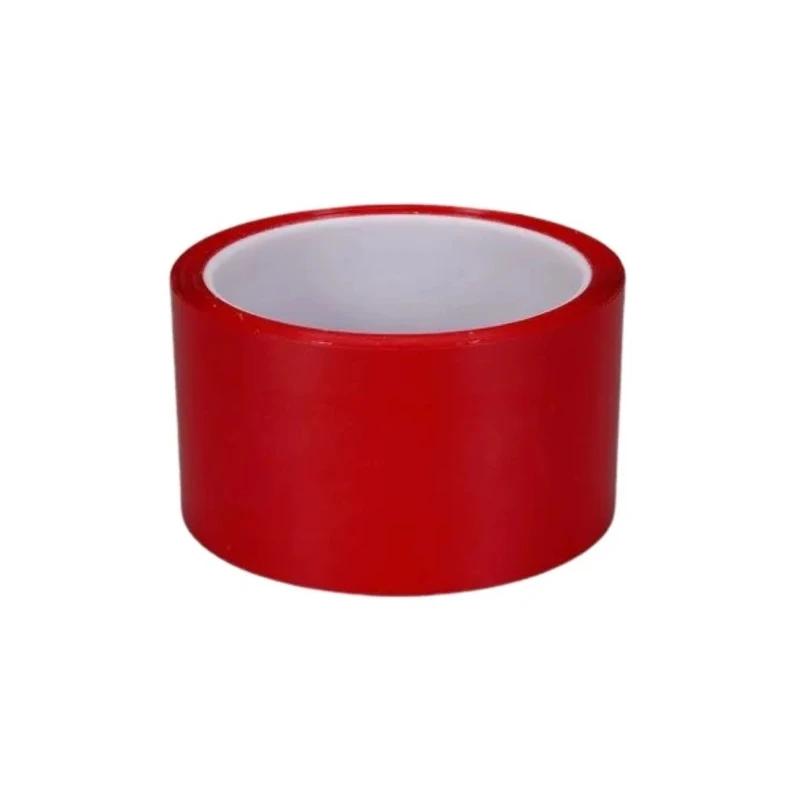 3M Masking Tape Polyester Backing Acrylic Adhesive Red 50mm x 66m Operating Temp -50°C to 150°C 850 50mm x 66M red