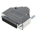 MH Connectors 25 Way Straight D-Sub Connector 5A 250V Fibreglass Reinforced Polyethylene Terephthalate MHDTPK25-DB25P-K