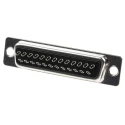 MH Connectors D-Sub Cable Connector 25 Way Straight 2.77 mm Pitch Steel Housing 250V MHDB25SS