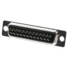 MH Connectors D-Sub Cable Connector 25 Way Straight 2.77 mm Pitch Steel Housing 250V MHDB25SS
