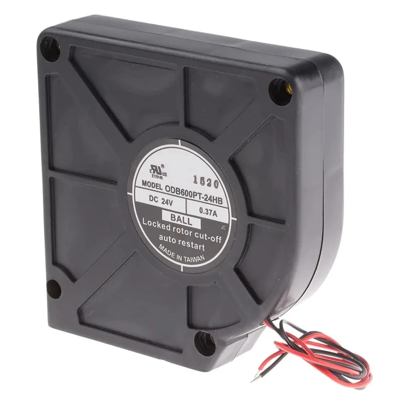 RS PRO Blower Centrifugal Fan 24V DC 30 CFM Brushless Ball Bearing 3000 RPM 120x120x32mm 787-4029