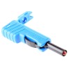 Hirschmann Test & Measurement Blue Male Banana Plug, 4 mm Connector, Screw Termination, 60V dc, 30A, Nickel Plating 932153102