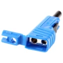 Hirschmann Test & Measurement Blue Male Banana Plug, 4 mm Connector, Screw Termination, 60V dc, 30A, Nickel Plating 932153102