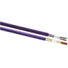 Lapp UNITRONIC BUS PB FD P Data Cable, 2 Cores, 0.32 mm² CSA 24 AWG, Screened, 250 V, Polyurethane Jacket, 100 m 2170222