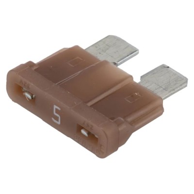 Littelfuse Brown Car Fuse 5A 32V DC Polyamide 66 Body Fast Acting ATO Series 0287005.PXCN