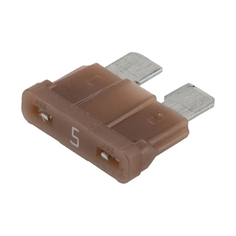 Littelfuse Brown Car Fuse 5A 32V DC Polyamide 66 Body Fast Acting ATO Series 0287005.PXCN