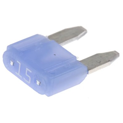 Littelfuse 15A Blue Mini Blade Car Fuse 32V DC 0297015.WXNV