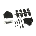 MH Connectors 15 Way Straight D-Sub Connector Female Plastic Housing 250V 5A MHDTPPK15-DB15S-K