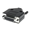MH Connectors 15 Way Straight D-Sub Connector Female Plastic Housing 250V 5A MHDTPPK15-DB15S-K