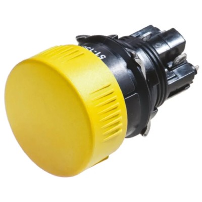EAO 51 Series Push Button Switch Momentary Panel Mount 16 mm Cutout 1 NO/1 NC IP65 250 V AC 51-156.0254