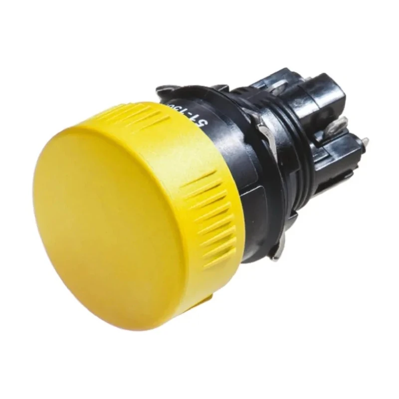 EAO 51 Series Push Button Switch Momentary Panel Mount 16 mm Cutout 1 NO/1 NC IP65 250 V AC 51-156.0254